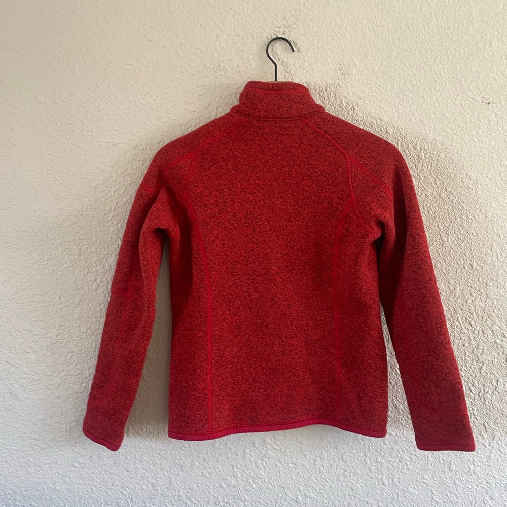 Patagonia Half Zip Red Pullover - Picture 2 of 10